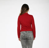 C6169 Red Military Jacket